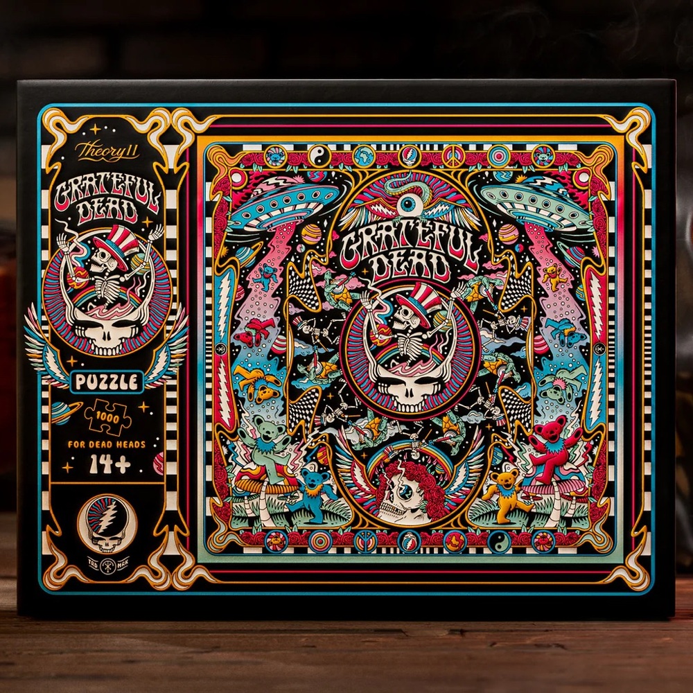 NIB Grateful Dead Jigsaw Puzzle, 1,000 Pieces
